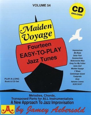 Jamey Aebersold Jazz, Volume 54: Maiden Voyage -- Fourteen Easy-to-Play Jazz...