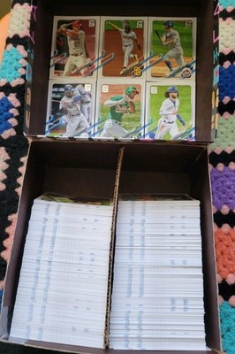  2021 MLB Topps Series One Baseball 600+ Card LOT  