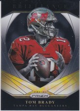 TOM BRADY Tampa Bay Bucs NFL Card New England Patriots FOotball PRIZM BRILLIANCE