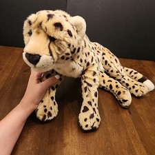 Toys R Us 2013 FAO Schwarz Cheetah Leopard Plush Jungle Wild Cat
