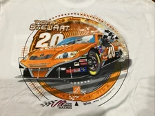 Vintage 2008 NASCAR Tony Stewart Home Depot Racing Pocket Shirt  XL. NOS Chase