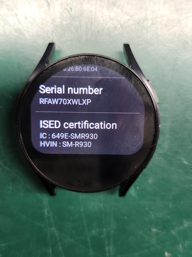Montre connectée SAMSUNG Galaxy Watch 6 40 mm en aluminium avec tracker fitness, coeur - Photo 5 sur 5