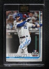 2022 Archives Signature Series All-Star 11/73 Whit Merrifield Buyback Auto v9t