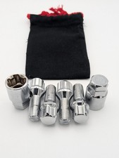 Felgenschloss M14x1,5 28mm Kegel 60° chrom für Alfa Romeo Audi BMW Retourenware