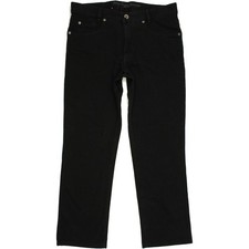 Joker Double Saddle Stitched  Herren Schwarz Straight Jeans W36 L30 (69801)