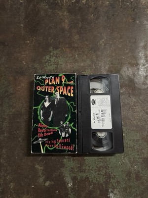 Plan 9 from Outer Space (VHS, 1999) by Ed Wood TESTED