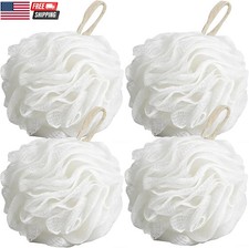 Bath Sponges Loofahs 70 Grams Large Size,4 Pack Shower Sponge Exfoliating Cleani