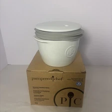 Pampered Chef Breakfast Sandwich Maker Ceramic #2634