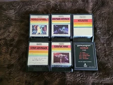 Atari 2600 IMAGIC Game Lot Of 5 Plus Combat Tested