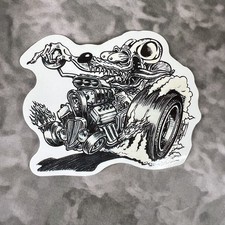 Rat Fink Decal Sticker 2.25 Hot Rod Rat Rod - 22