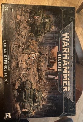 Games Workshop Warhammer 40K Astra Militarum Cadian Defence Force
