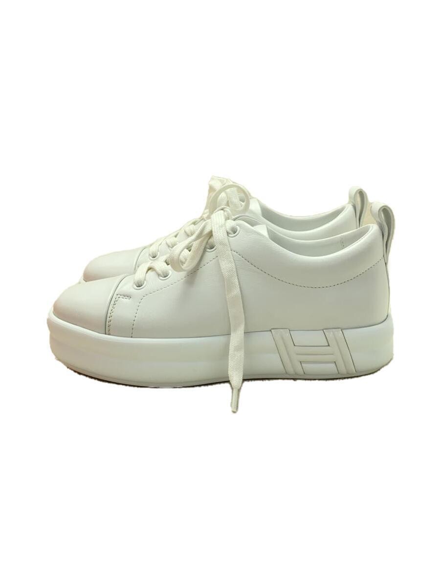 Hermes Low-Cut Sneakers/35.5/White/Leather