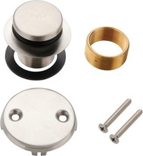 Tip Toe Bathtub Tub Drain Conversion Kit Assembly, Wellup Tub Drain Trim Kit