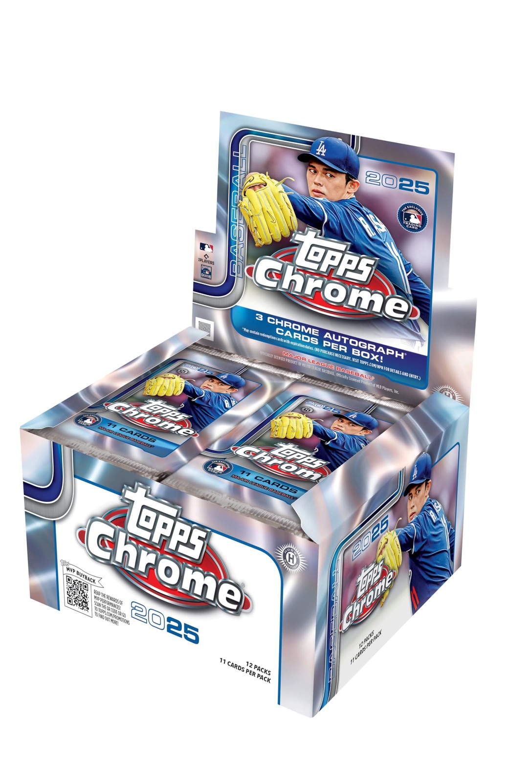 Jumbo Box Baseball Cards 2025 Topps Chrome trading card — raw and PSA graded price guide