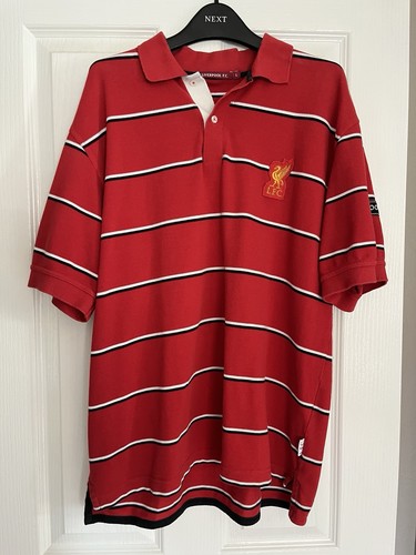 LFC Vintage / Retro Official Liverpool FC Polo Shirt Men’s Size Large