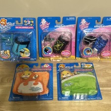  5 Zhu Zhu Pets Hamster Princess Outfits, Carrier, Blankets