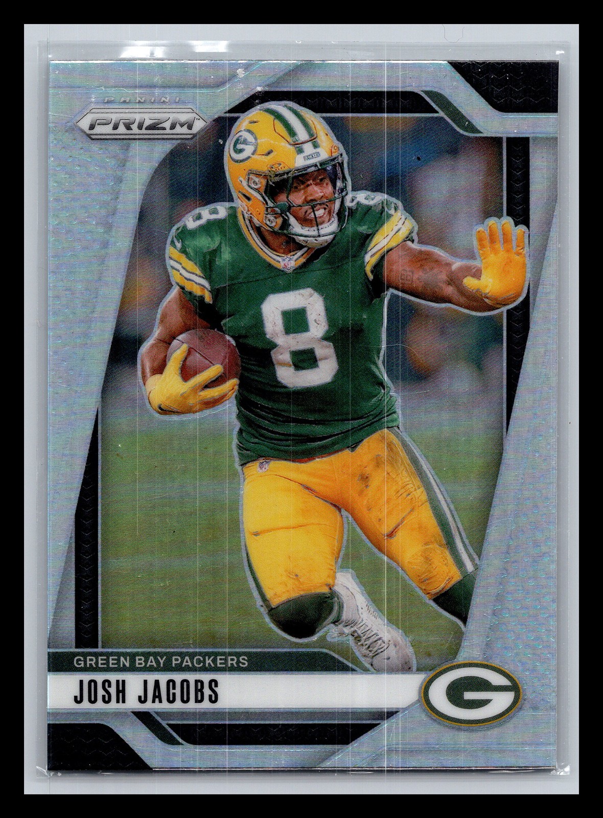 Josh Jacobs #102 2024 Panini Prizm Silver Green Bay Packers