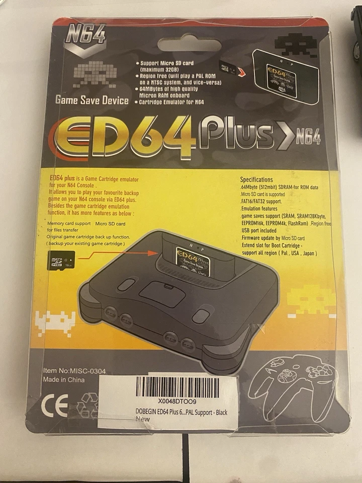 Nuevo cartucho de expansión ED64 Plus para consola Nintendo 64 tarjeta de memoria - Imagen 4 de 4