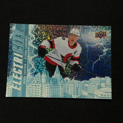 2024-25 Upper Deck Series 2 - Electricity Brady Tkachuk #EC-25 Speckled
