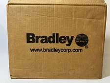 New Bradley White Cast Iron Motion Sensor Operated Warm Air Hand Dryer BXA5