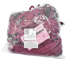 100 Pack Breakaway Adjustable Lanyards Swivel Hook Clips Maroon Y238903 Badge ID