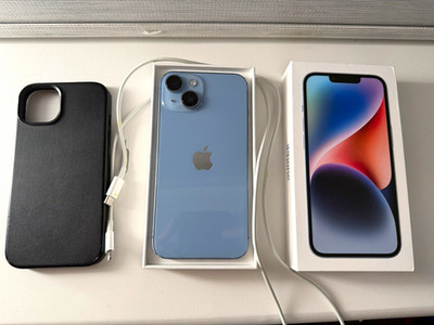 Apple iPhone 14 128 GB Blau ohne Simlock A2882 (MPVN3ZD/A) Wi-Fi NFC