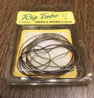 Rig Tube Fox 2 Meter Green & Brown 0,5mm Originalverpackt