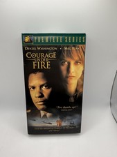 VHS Courage Under Fire Denzel Washington Meg Ryan 1996 - Untested