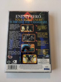 Enemy Zero (Sega Saturn, 1997) CIB w/ Insert Promo - Tested Works - Clean