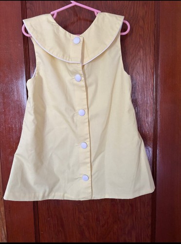 TBBC the beaufort bonnet company yellow dress 4T - Picture 5 of 6