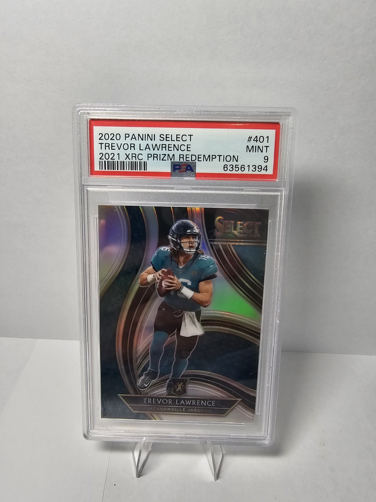 2020 Panini Select - Xrc Prizm Redemption Trevor Lawrence #401 (RC)