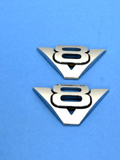 Ford Explorer V8 Side Fender Chrome Emblems Logo Badge Symbols Oem