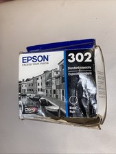 Genuine Epson 302 BLACK Standard Capacity Ink Cartridge