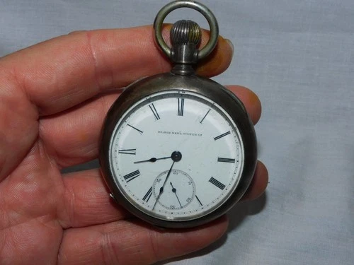 ANTIQUE ELGIN NATIONAL WATCH CO. POCKET WATCH - WORKING - SERIAL#2132196