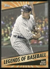 2021 Topps Opening Day #LOB-1 Babe Ruth Legends of Baseball