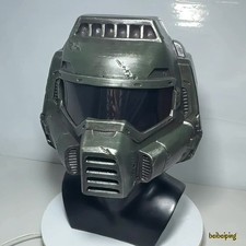 Classic Doom Guy Wearable Resin Helmet Mask Game Halloween Replica Cosplay Props