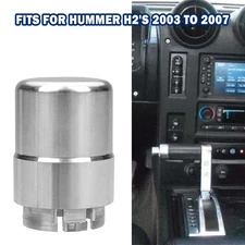 Aluminum Transmission Shifter Button Gear Shift Knob Cover For Hummer H2 &H2 SUT