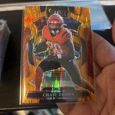 Panini Select 2025 Prizm Chase Brown  #59 Bengals /499