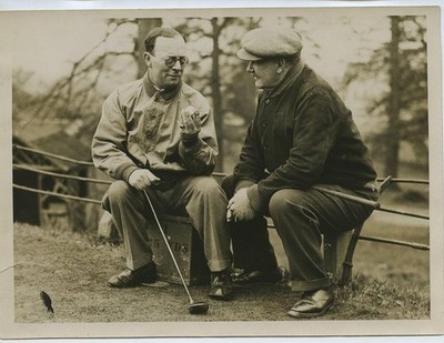 Stage Golfing Society vs Sandy Herd's Team Golf Moor Park 1932 Pressefoto