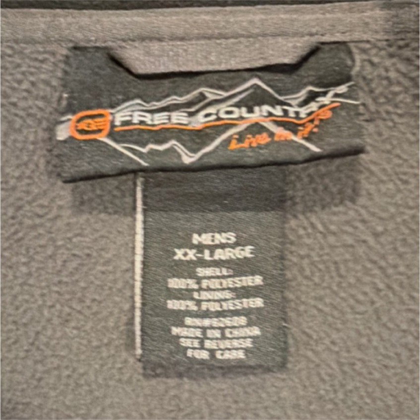 Men's Xx-large Stand-up Collar Logo