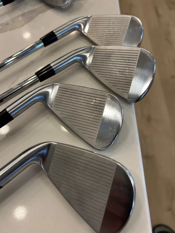 Maltby TS3.5 irons 5-GW (8 irons) RH Nippon Zelos 6 steel shaft R flex; Mint - Image 4 of 4