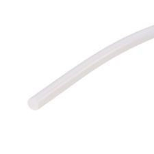 Silicone Sealing Strip 39" 5MM Dia High Temperature Resistant Cream White