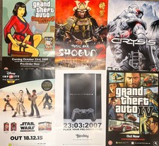 Poster Ufficiale A2 Xbox Playstation Nintendo PC Acquisto Multiplo