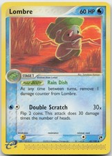 Lombre 45/100 Uncommon Sandstorm Pokemon NM