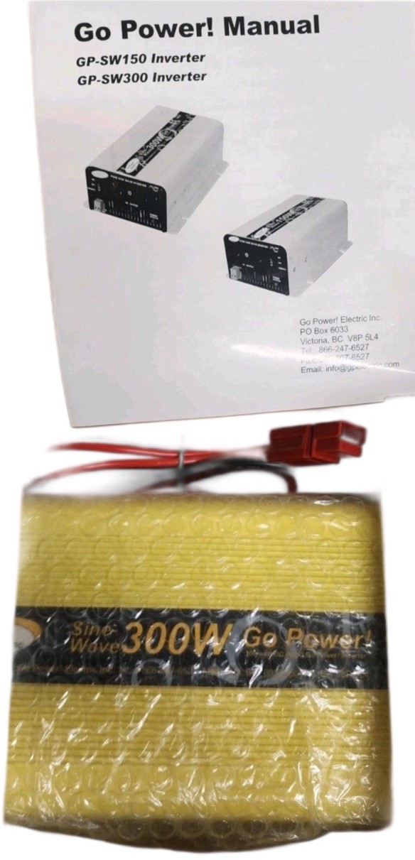 24 Volt 300 Watt Pure Sine Wave Power Inverter GP-SW300-24