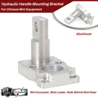 For Chinese Mini Excavator Hydraulic Handle Mounting Bracket Skid Steer Joystick