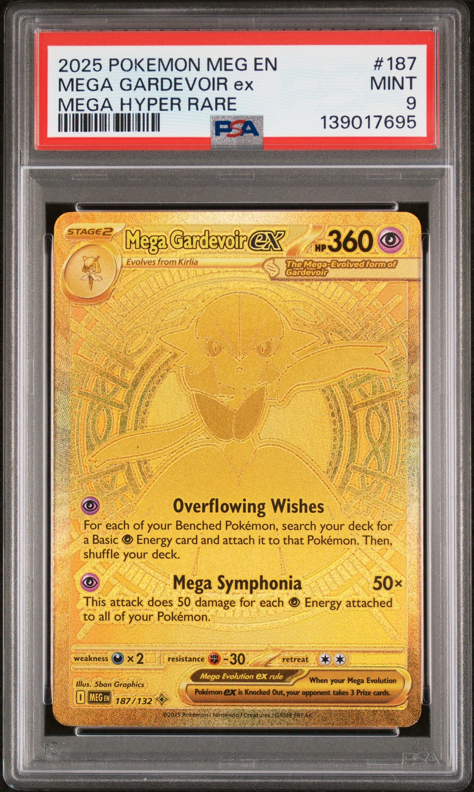 Mega Gardevoir Ex #187