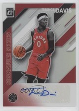 2019-20 Panini Donruss Optic Signature Series Holo Prizm Terence Davis Auto 10qe
