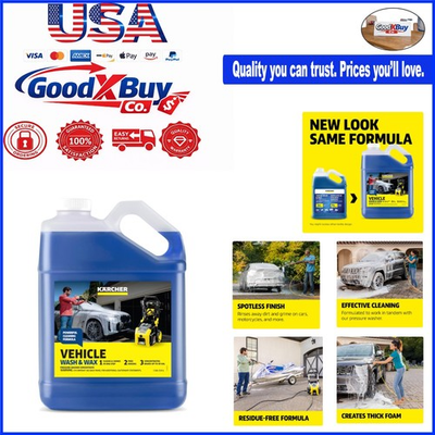 #ad Vehicle Wash and Wax Pressure Washer Detergent 128oz Concentrate Universal fo... $32.21