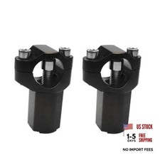 CNC 1 1/8" 28MM Motorcycle Handlebar Riser Handlebar 250XC-F 2019-2022 black